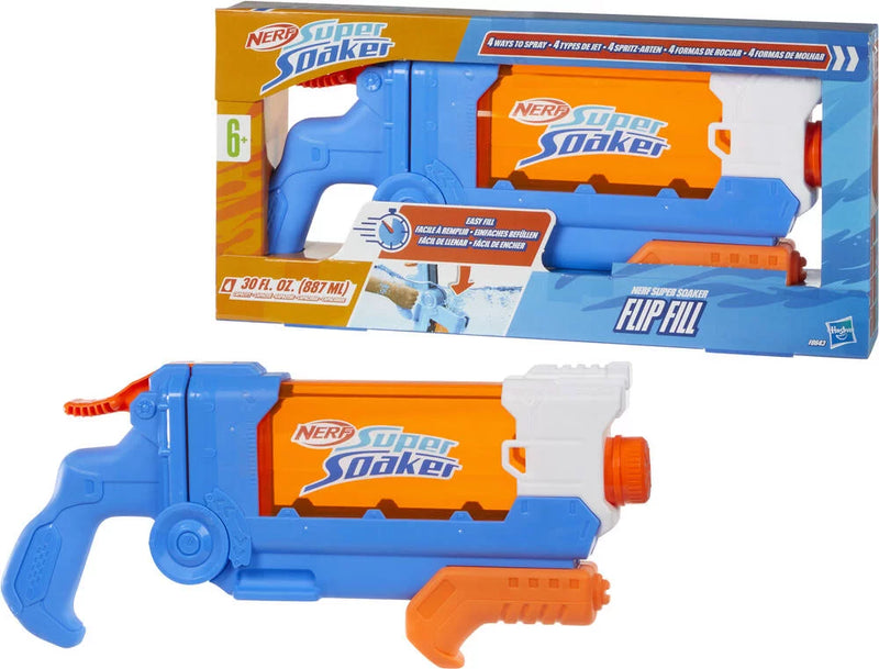 Nerf Super Soaker  Water Blaster Flip Fill