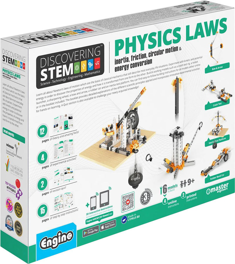 ENGINO DISCOVERY STEM NEWTON'S LAWS - INCLINED PLANES
