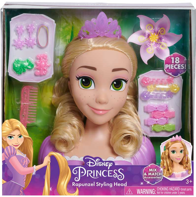 Disney Princess Basic Rapunzel Styling Head