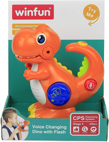 Winfun Voice Changing Dino W Flash Light