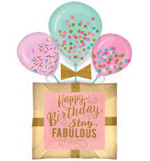 P35 FABULOUS BIRTHDAY GIFT SUPERSHAPE FOIL BALLOON