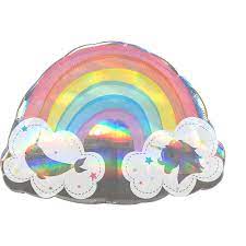 P40 MAGICAL MULTI COLORED HOLOGRAPHIC FOIL BALLOON