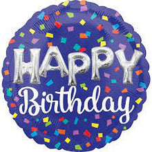 P32 HBD BALLOON LETTERS FOIL BALLOON 28IN