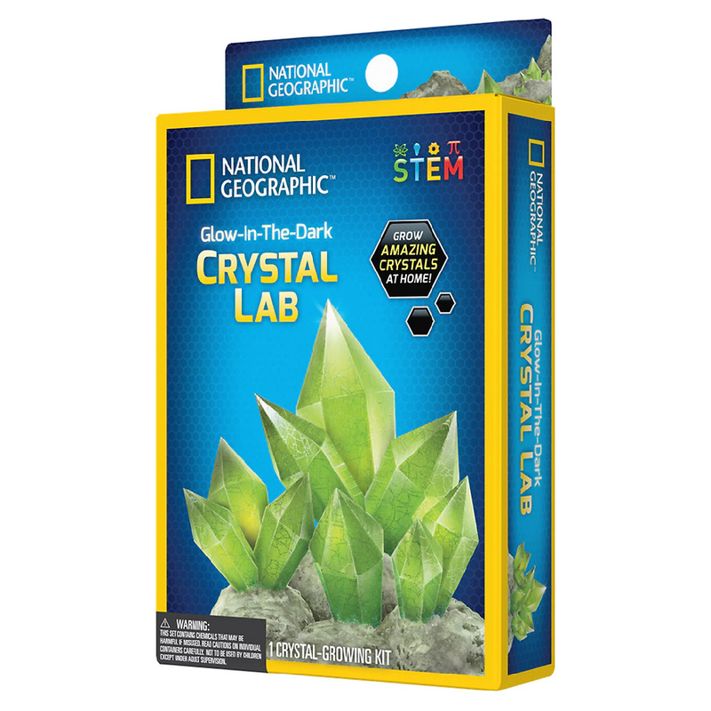 Nat Geo Carded Glow-In-The-Dark Crystal Lab