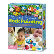 4M Magical Animal Rock Painting