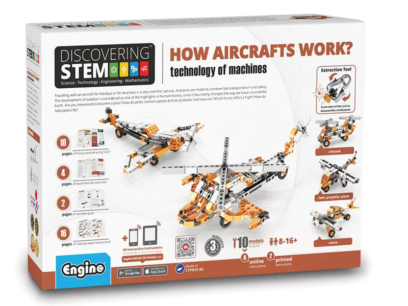 ENGINO DISCOVERING STEM - HOW AIRCRAFTS WORK - TECHNOLOGY OF MACHINES