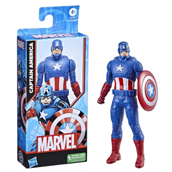 Hasbro Marvel 6In Value Fig - Captain America