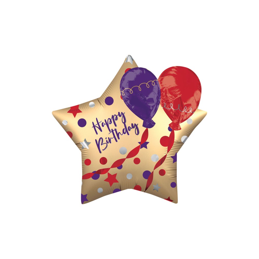P60 BIRTHDAY BALLOONS MULTI BALLOON EZ-FILL
