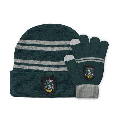 Harry Potter Cinereplica: Beanie/Gloves Set for Kids Harry Potter (Slytherin)