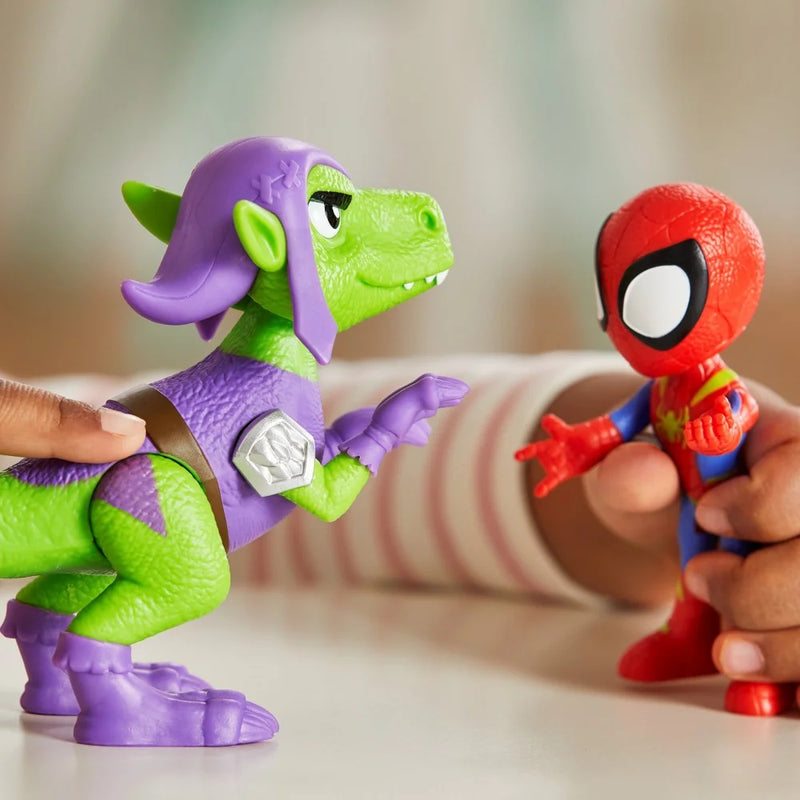 Spidey And His Amazing Friends Dino-Webs/Spidey & Goblin Raptor