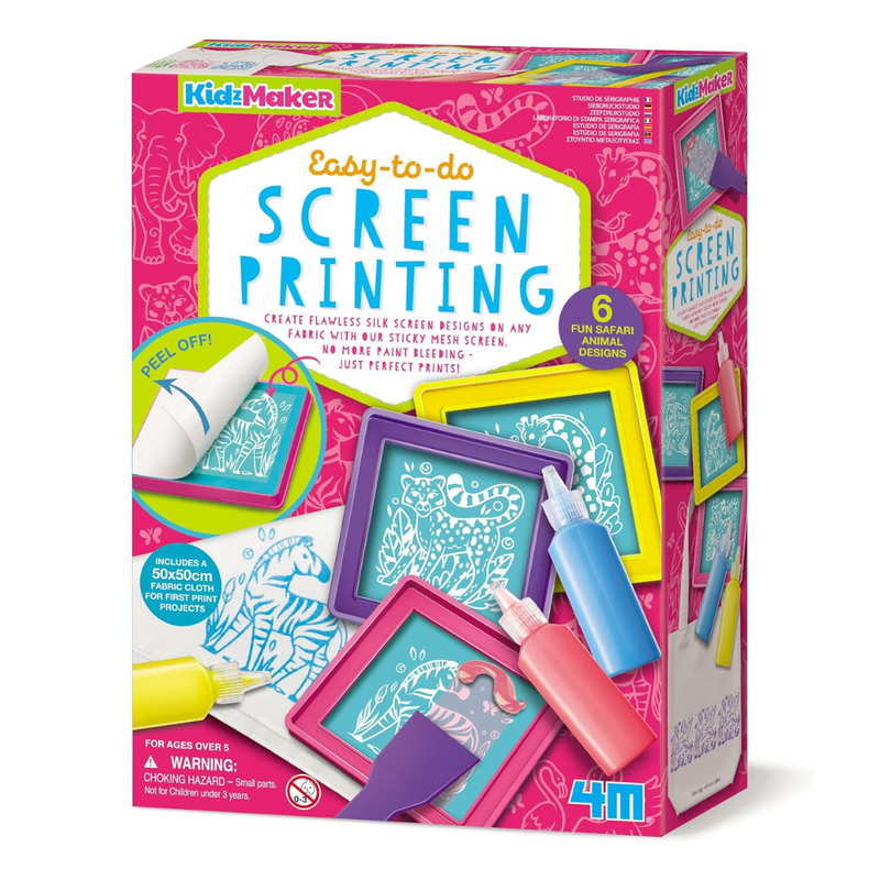 4M Kidzmaker - Easy To Do Screen Printing