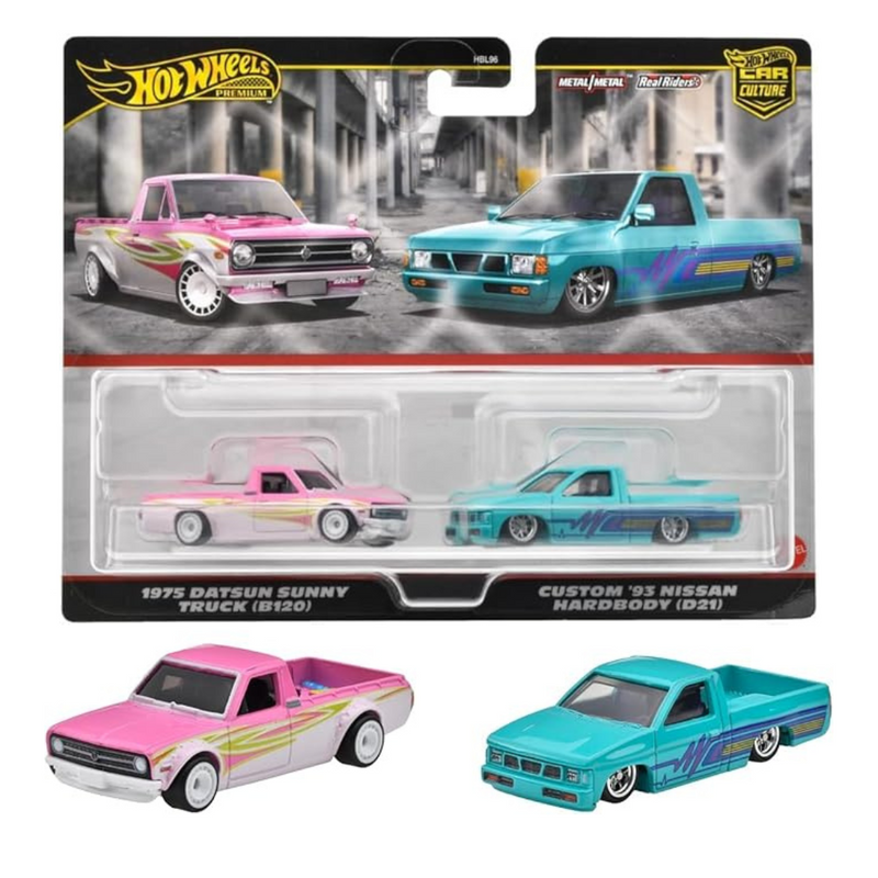 Hot Wheels Premium Car Culture 2-Pack 1975 Datsun Sunny