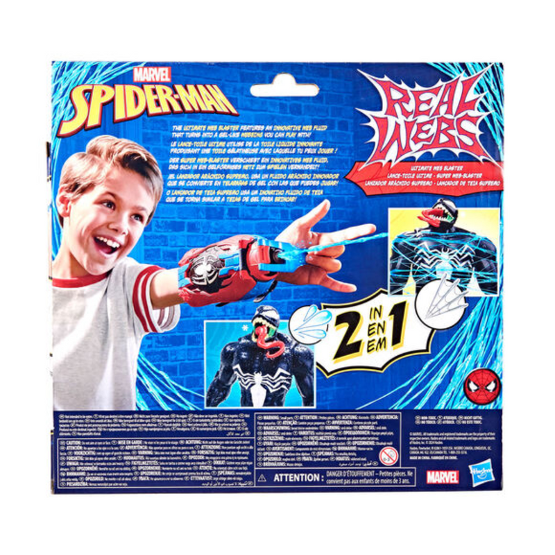 Hasbro Marvel Spiderman Real Webs Ultimate Web Blaster