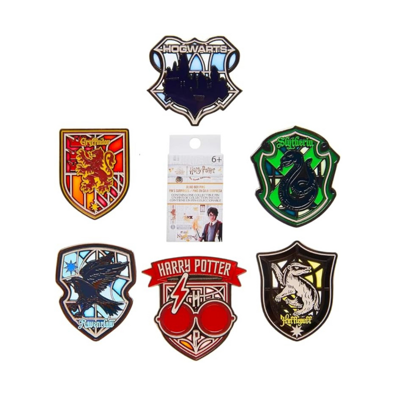 Harry Potter Loungefly! Blind Box Pin: Harry Potter Stained Glass