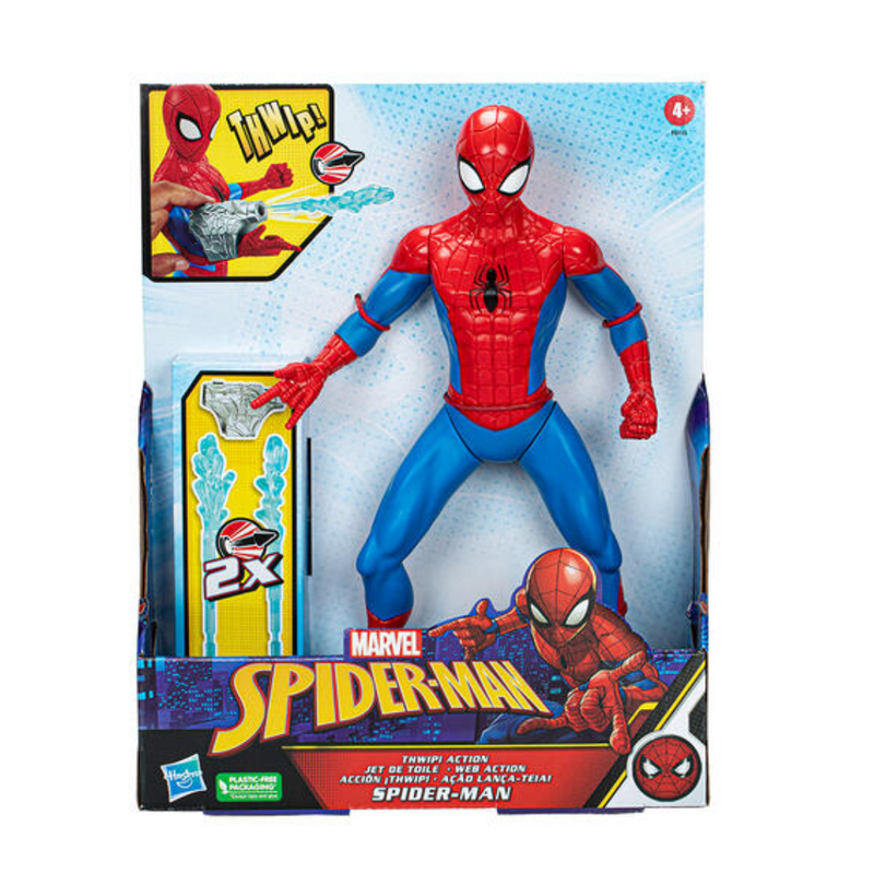 HASBRO SPIDERMAN THWIP ACTION SPIDERMAN