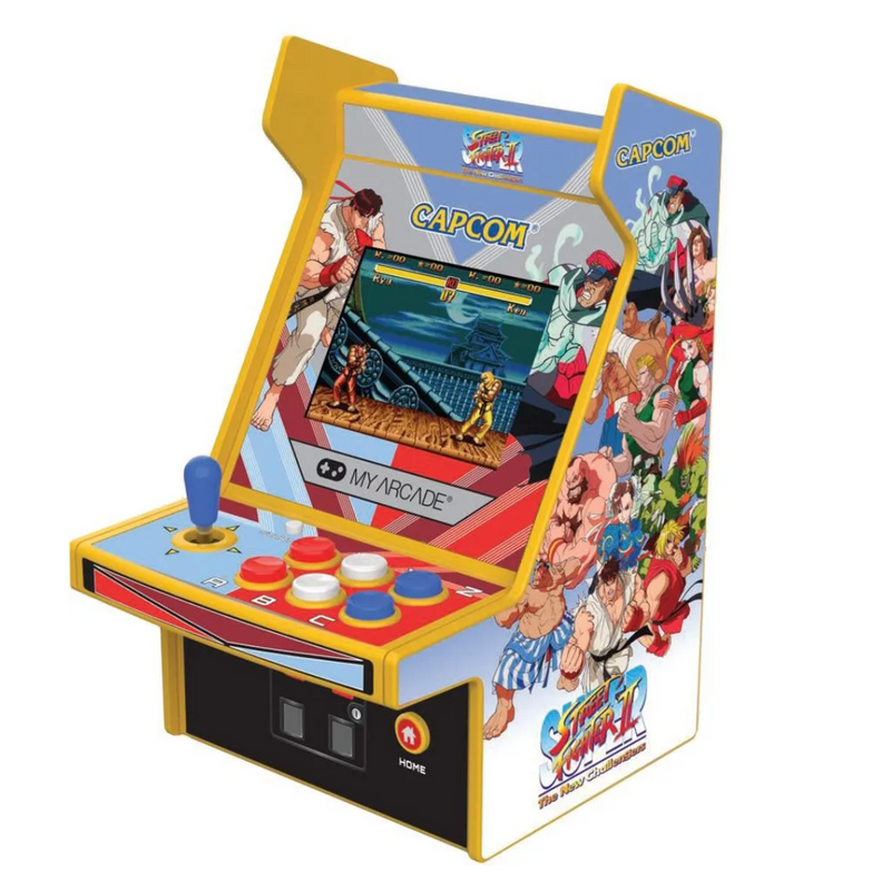 My Arcade Micro Play Arcade Yer Super Street Fighter Ii Port