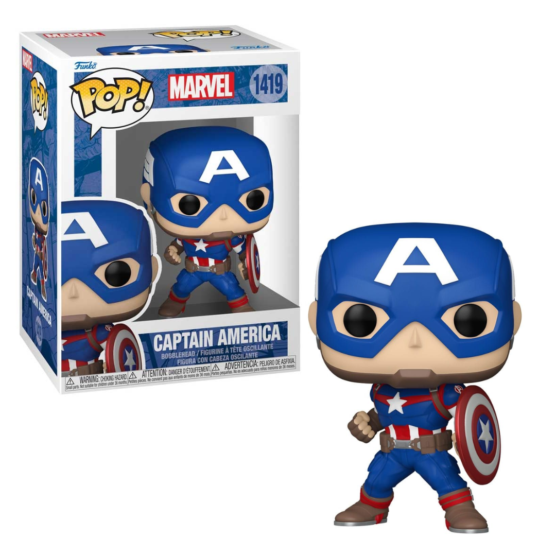 Funko Pop! Marvel: Marvel NC - Captain America