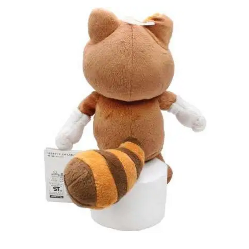 San-ei Super Mario Plush Doll -Tanooki Mario (M)