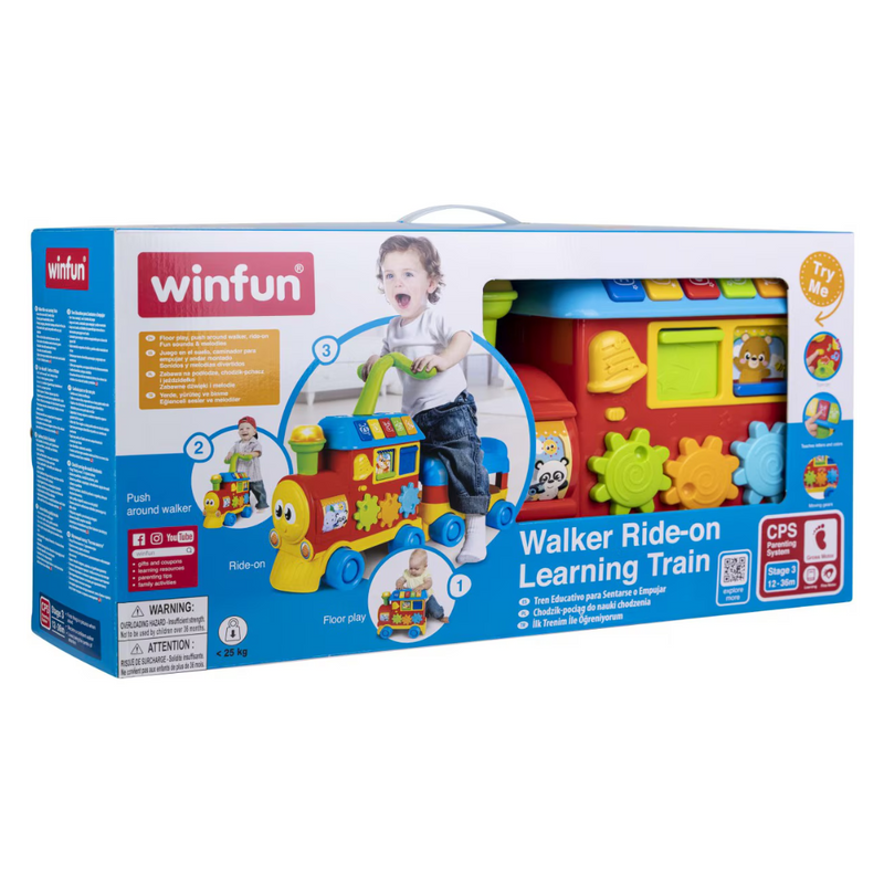 Winfun Walker Ride-On Learning Train