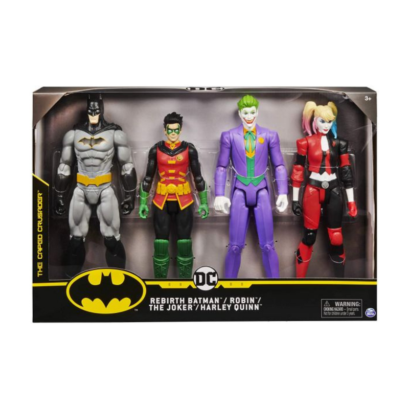 DC Batman Fig 12" 4 Pack