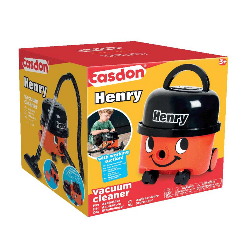 Casdon Henry Vacuum Cleaner Red