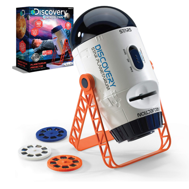 Discovery toy space and planetarium projector