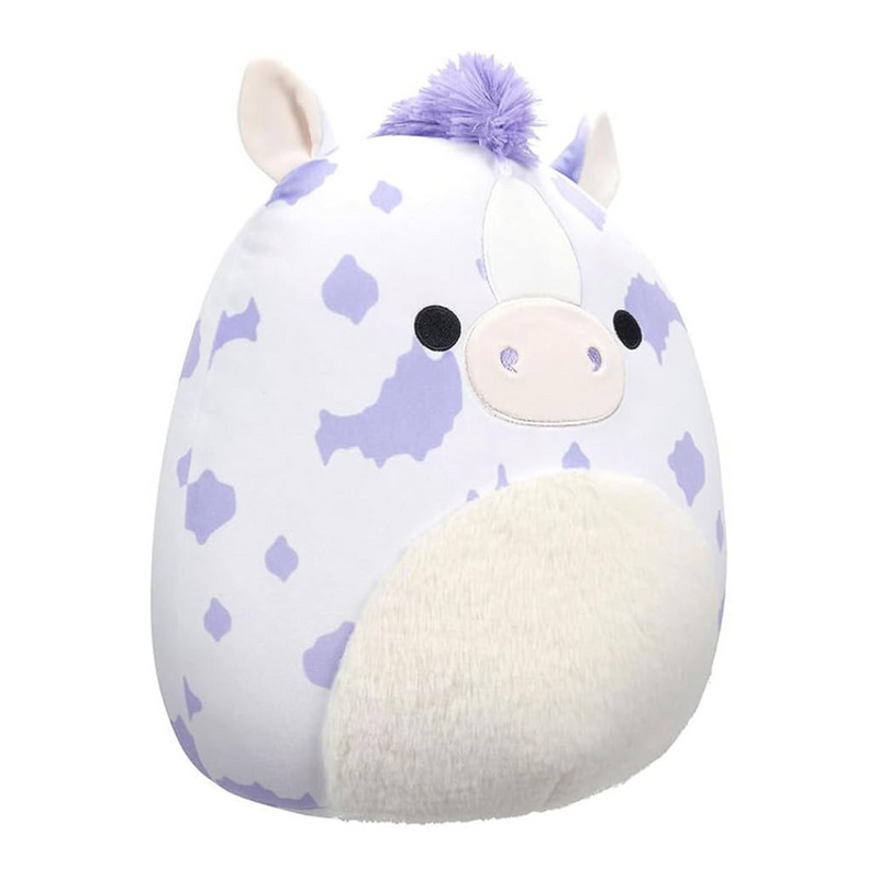 Squishmallows Fuzzamallows Plush Toy Abelita Appaloosa Horse 30 Cm