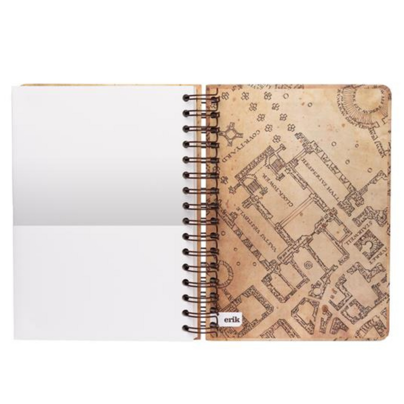 Harry Potter Erik: Harry Potter The Marauders Map A5 Notebook