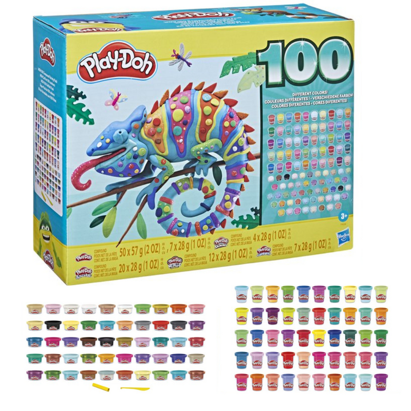 Hasbro Playdoh Wow 100 Compound Variety Pack