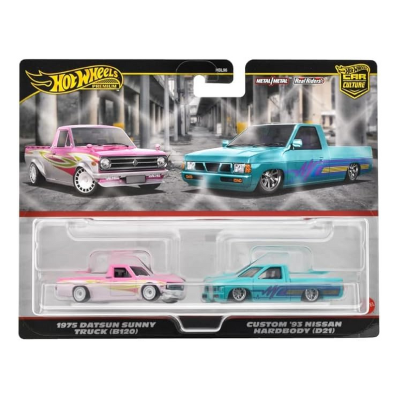 Hot Wheels Premium Car Culture 2-Pack 1975 Datsun Sunny