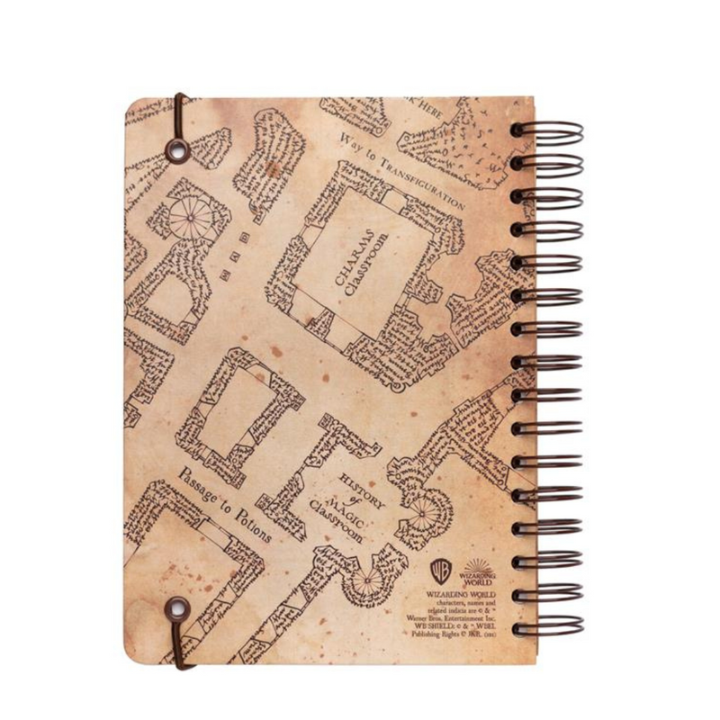 Harry Potter Erik: Harry Potter The Marauders Map A5 Notebook