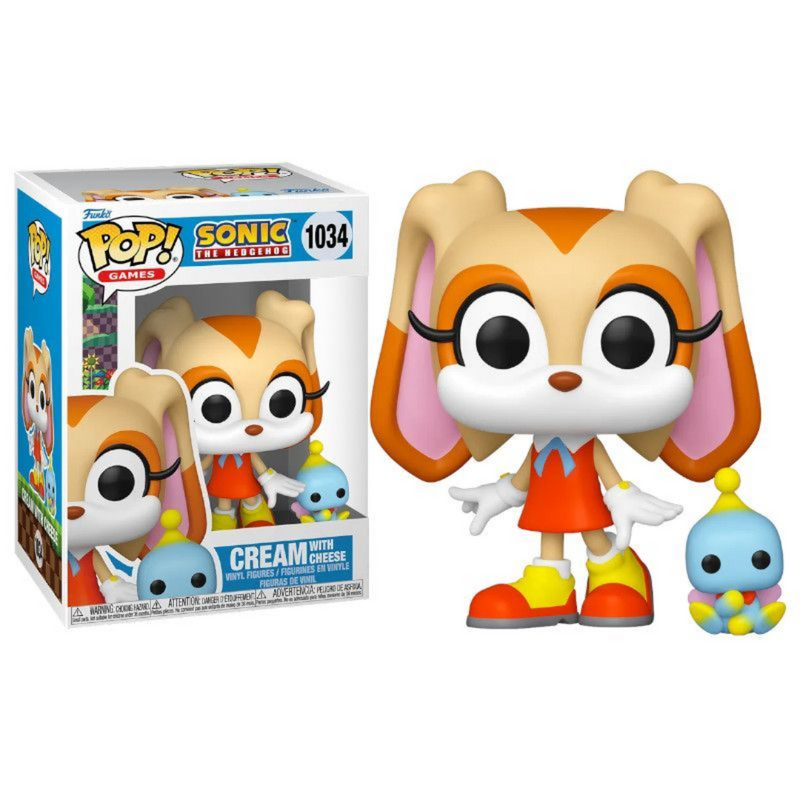 Funko Pop & Buddy! Games: Sonic - Cream w/Cheese