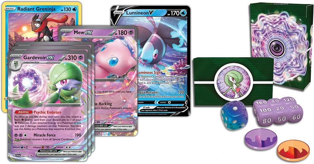 Pokemon Trading Card-Gardevoir Ex League Battle Deck