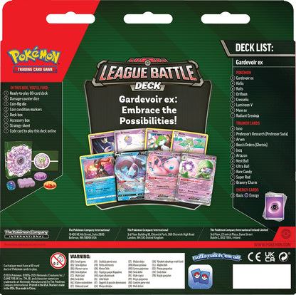 Pokemon Trading Card-Gardevoir Ex League Battle Deck