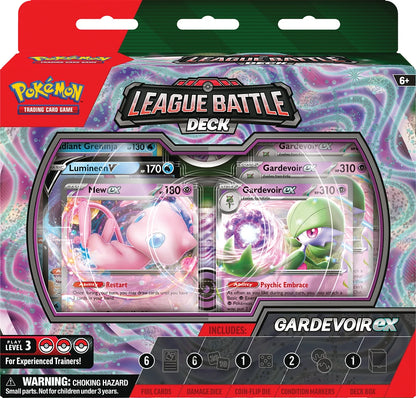Pokemon Trading Card-Gardevoir Ex League Battle Deck