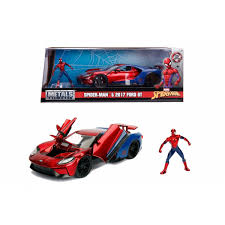 Marvel Spiderman 2017 Ford Gt 1:24