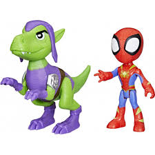 Spidey And His Amazing Friends Dino-Webs/Spidey & Goblin Raptor