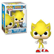 Pop! Games: Sonic - Super Sonic w/chase (Exc)