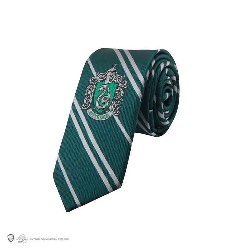 Harry Potter Cinereplica: Necktie Kids Slytherin Woven Logo