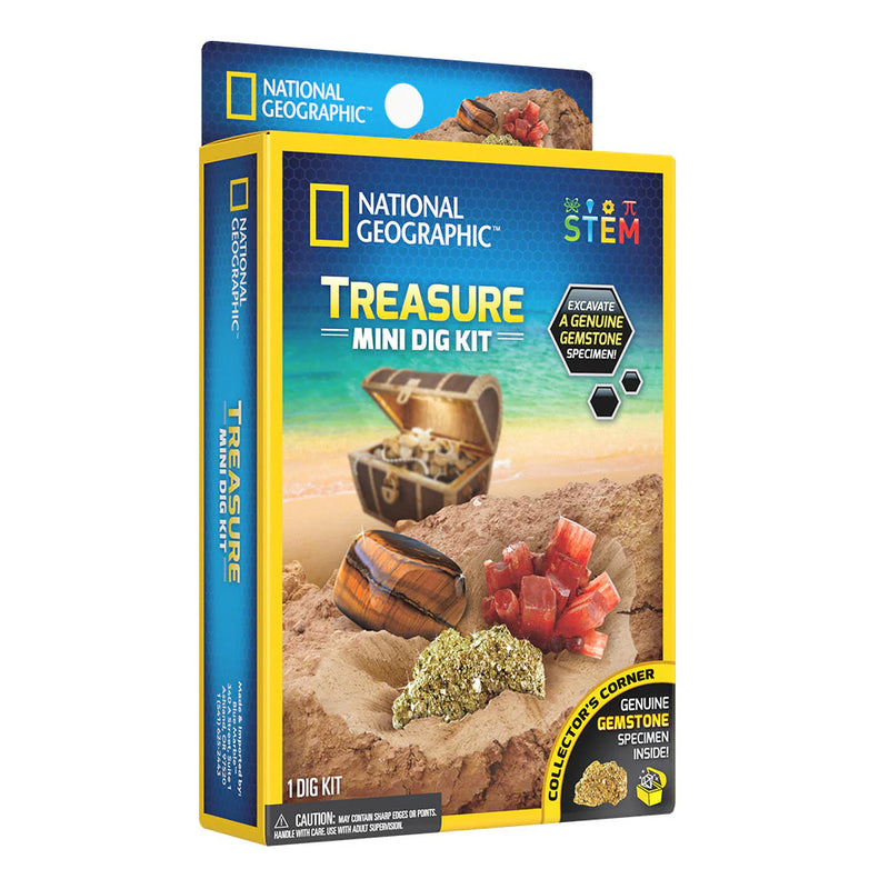 Nat Geo Carded Treasure Mini Dig Kit