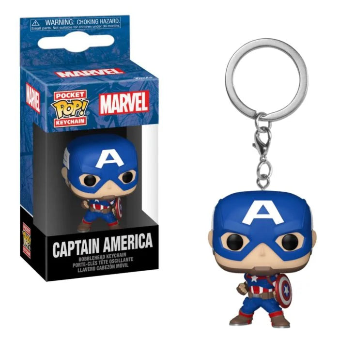 Funko Pocket Pop! Marvel: Marvel NC - Captain America