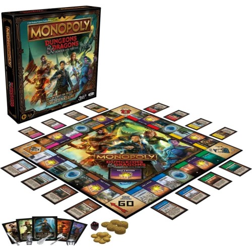 Hasbro Monopoly Dungeons & Dragons Movie