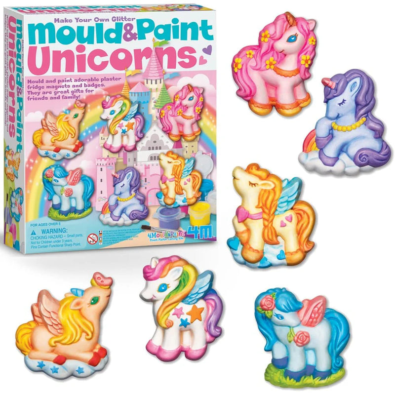 4M Mould & Paint Unicorns