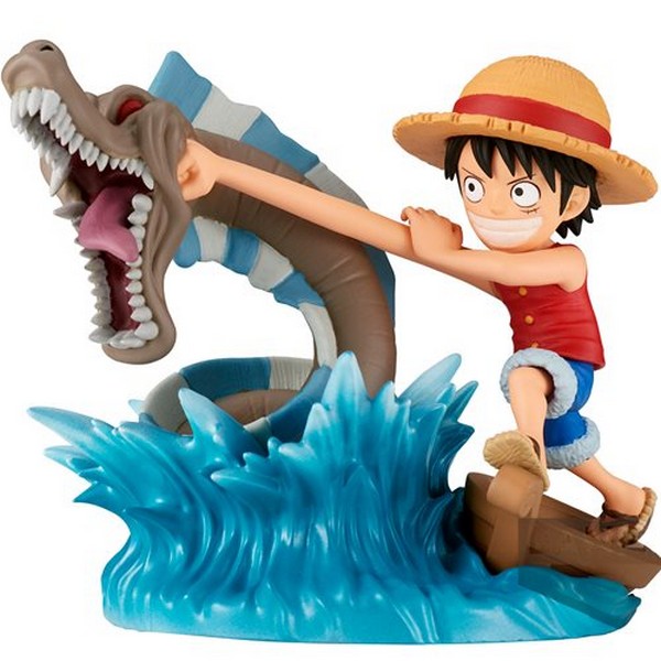 Bandai One Piece World Collectable Figure Log Stories-Monkey D.Luffy Vs Local Sea Monster