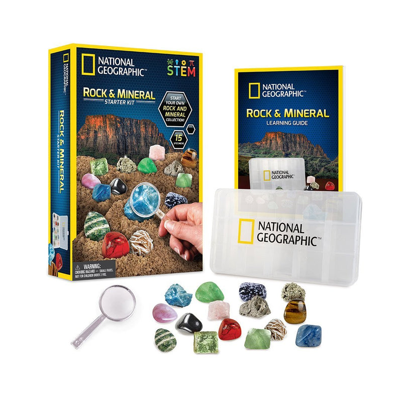 Nat Geo Rock & Mineral Starter Kit