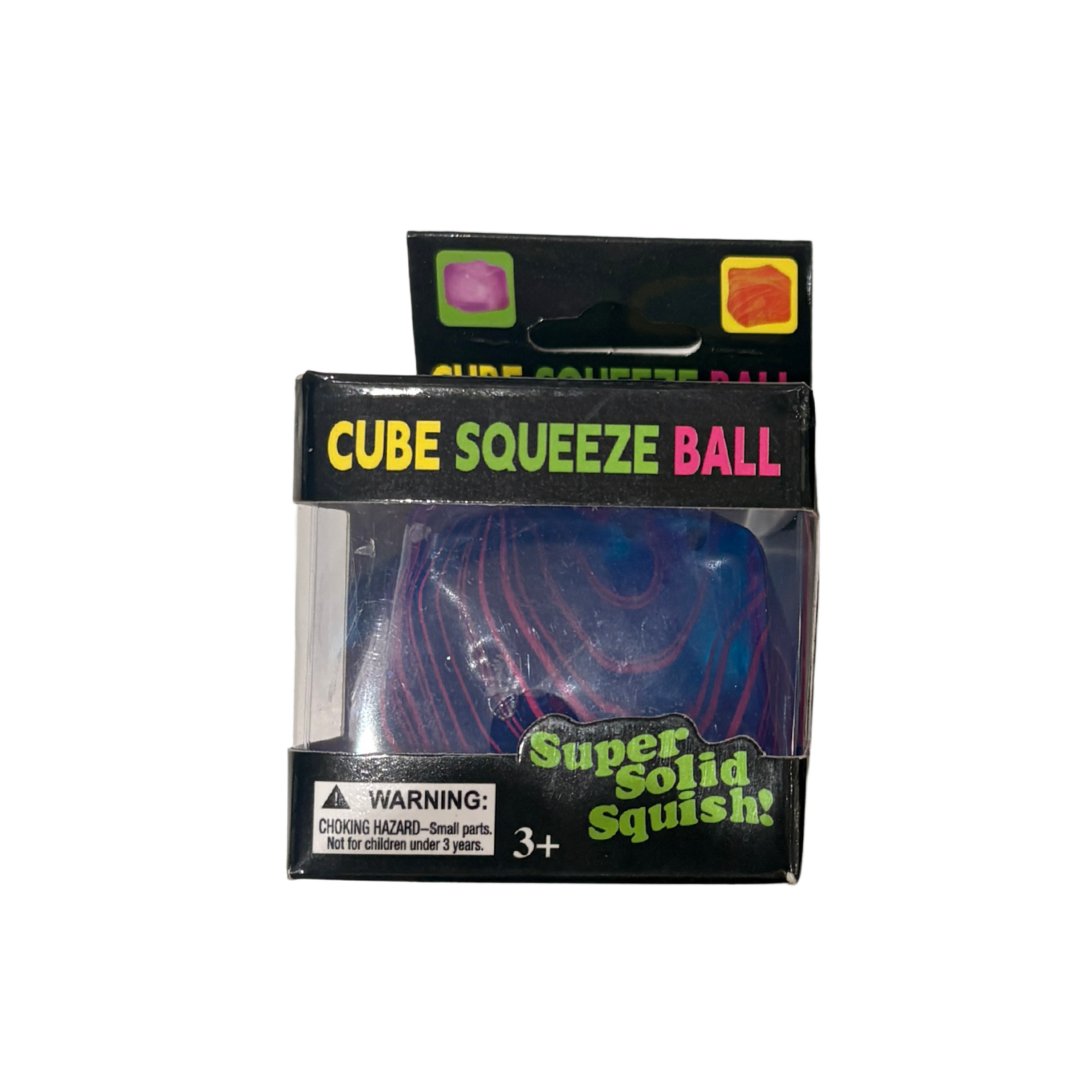 Nice Cube Super Solid Squish Squeeze Fidget Sensory Toy Blue