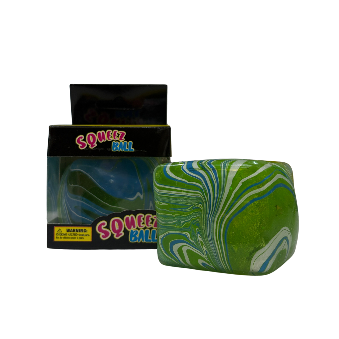 Nice Cube Super Solid Squish Squeeze Fidget Sensory Toy Green