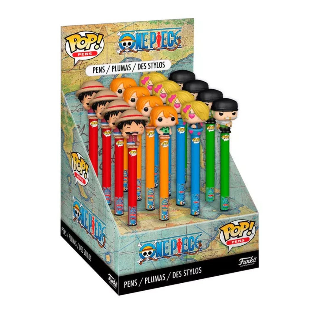 Pen Topper! Animation: One Piece 16Pc Pdq