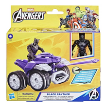 Hasbro Marvel Avengers Black Panther Claw Strike ATV 4" Figure, Vehicle & Accessories