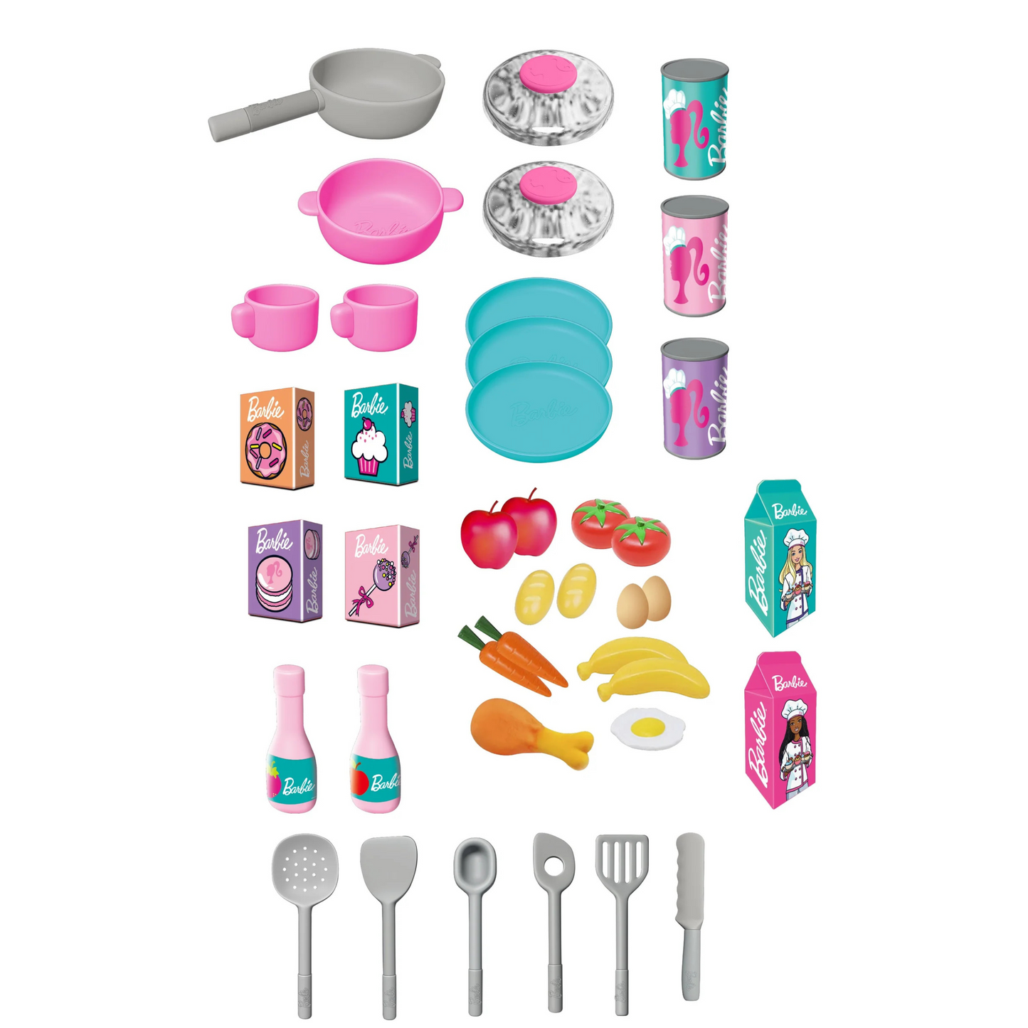 Barbie Large Kitchen With Light And Sound